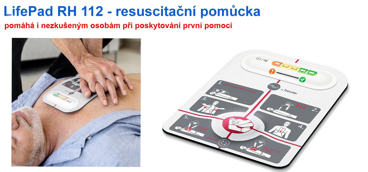 LifePad-resuscitační pomůcka